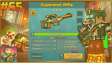 Pixel Gun 3D - Walkthrough Part #65 [Supershot Rife lvl.55:Gameplay & Review]