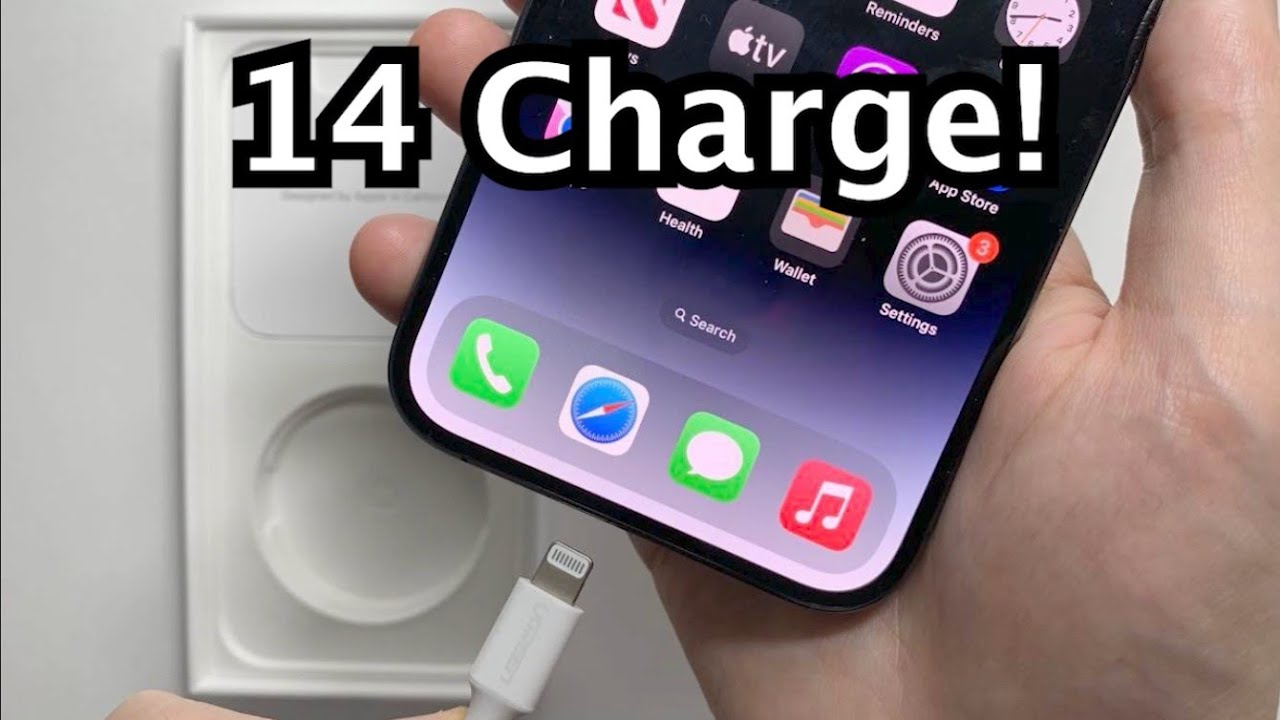 How to Charge iPhone 14 / 14 Pro (No Adapter in Box) 