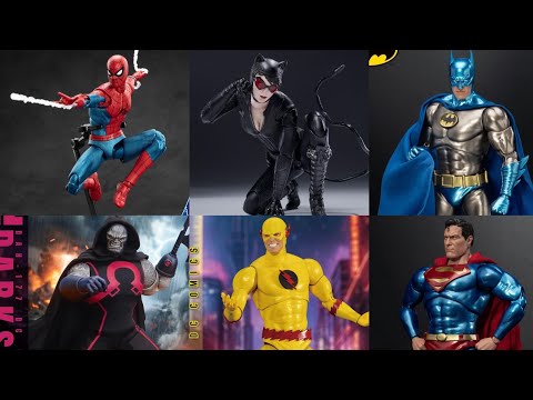 New Todays hot reveals action figures Spider-Man, Batman & more Dc