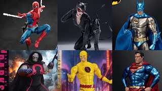New Todays hot reveals action figures Spider-Man, Batman & more Dc Comics