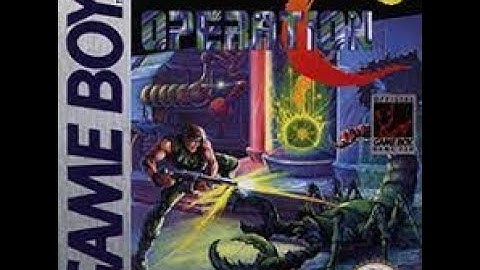 Operation C (Gameboy) Full gameplay