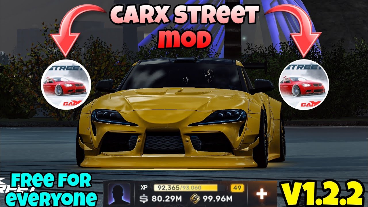 CarX Street car street mod apk carx street carx free