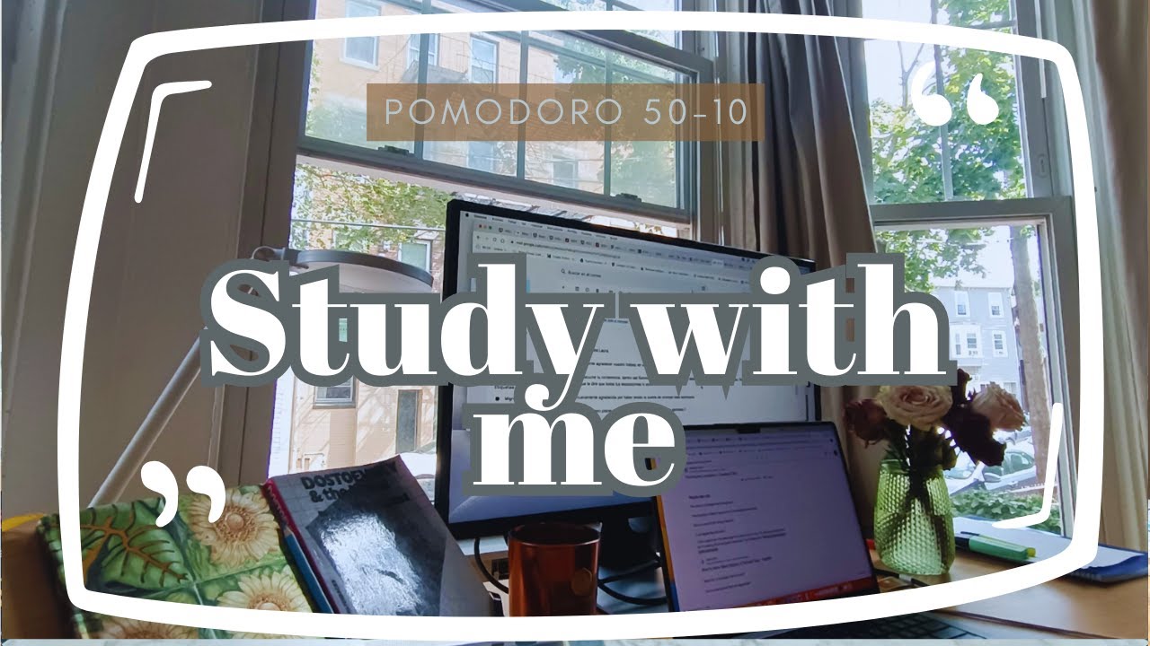 2 HOUR STUDY WITH ME | 50-10 Pomodoro - YouTube