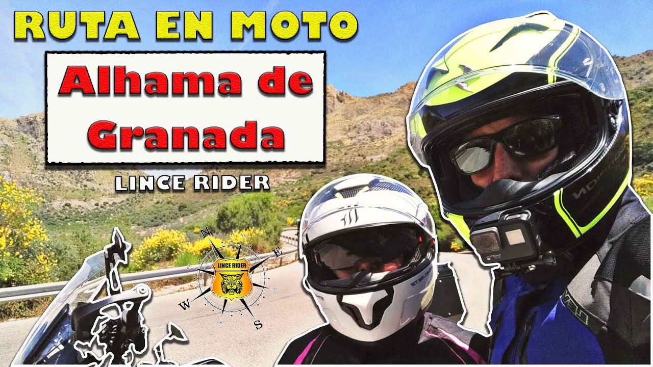 🏍️📈🌍 Alhama de Granada | Ruta en moto. | By LINCE RIDER y su artillera ✌️🐱🐱 #motovlog4