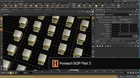 Basics  ForEach 3| Houdini Tutorials