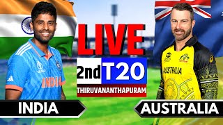 India vs Australia 2nd T20 Live | India vs Australia Live | IND vs AUS Live Commentary #livestream