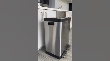 🌟 Thùng rác inox – lựa chọn tinh tế cho nhà và văn phòng. #cleanliving #thegioithungrac #songxanh