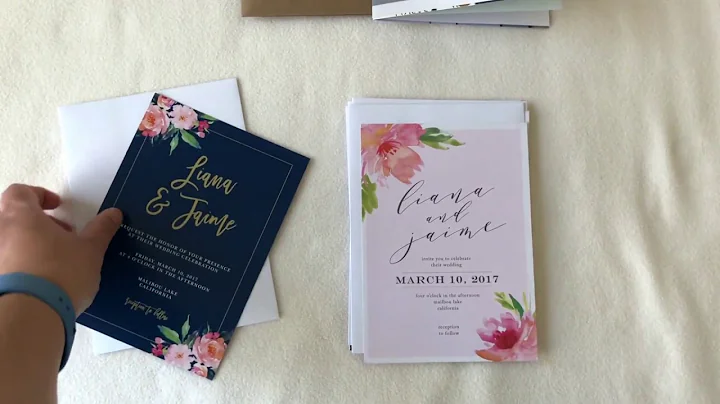 Basic Invite Wedding Invitation Samples | AisleMemories