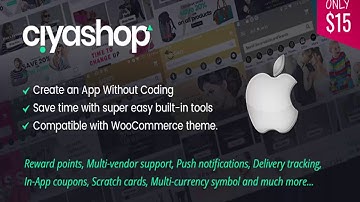 CiyaShop Native iOS Application based on WooCommerce | Codecanyon Scripts and Snippets