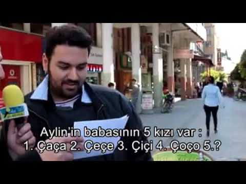 AYLİNİN BABASININ 5 KIZI VAR İSİMLERI ÇAÇA,ÇEÇE,ÇİÇİ,ÇOÇO 5.?