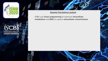 Efficient simulations of... - David S. Tourigny - General Computational Biology - ISMB 2020 Posters