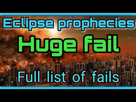 Full list of failed eclipse prophecies 2024