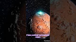 What If Mars Had Oxygen? Could Humans Finally Live There? 🚀🌍 #universe #space #science #shorts