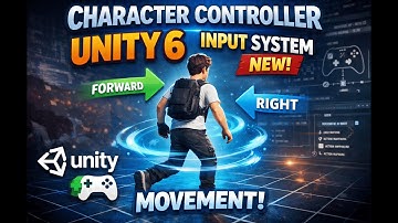 Como Hacer Movimiento con Character Controller en Unity 6 (NEW Input System) | Parte 1