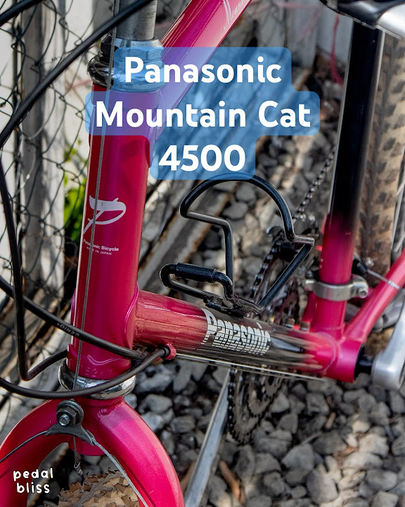 Panasonic Mountain Cat 4500 mtb sepeda bicycle panasonic