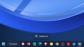 How to enable the hidden "Camera notification indicator" on Windows 10 and Windows 11