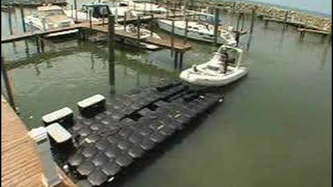 Drive On Boat Lift, PWC Lift Demonstration