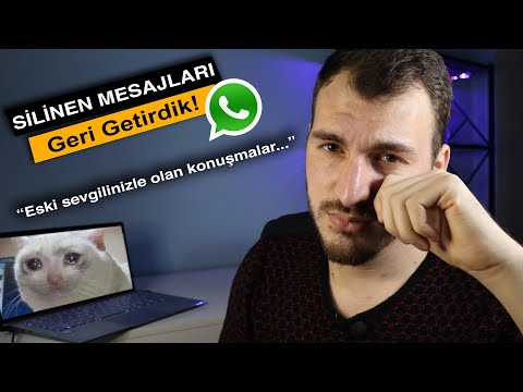Whatsapp Silinen Mesajları Geri Getirme Uygulaması "WHATSAPP BİZDEN HABERSİZ YEDEKLİYOR"
