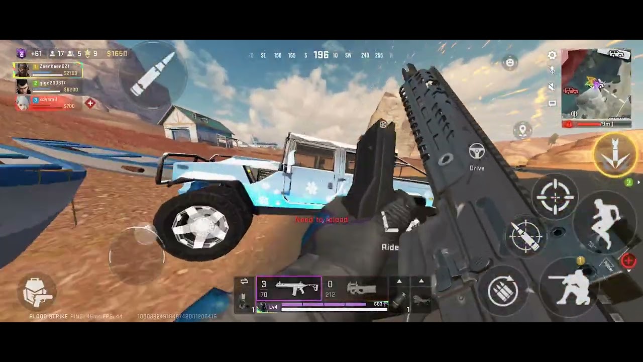 Masters Lobby Showed No Mercy... Blood Strike Rank Grind