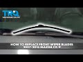 How to Replace Wiper Blades 2007-2015 Mazda CX-9