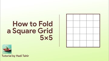 Tutorial Grid 5×5 (5-Division Square Grid)