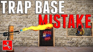WHEN A TRAP BASE GOES WRONG | Rust