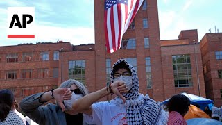 Police clearing proPalestinian tent encampment at George Washington University, dozens arrested