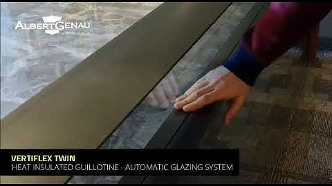 Automatic Glazing System - Vertiflex Twin