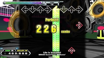 【LV16】DDR / Life is beautiful - EXPERT DOUBLE with handclap