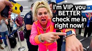 When Airport Passengers Get Arrested Right at the Check In Counter