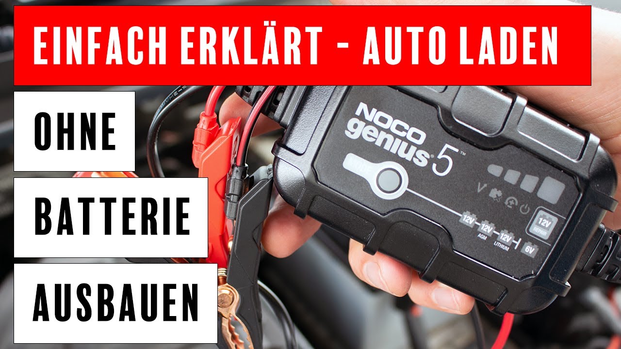 Autobatterie Ladegerät kaufen - Beachte diese 5 Punkte!