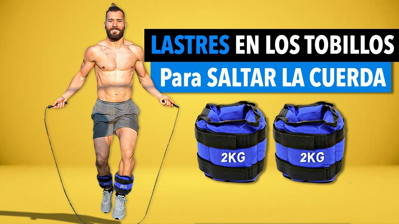 𝗘𝗫𝗣𝗟𝗜𝗖𝗔𝗗𝗢: Saltar la Comba con PESAS en los Tobillos 