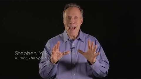 Stephen M. R. Covey: He lived what he taught.