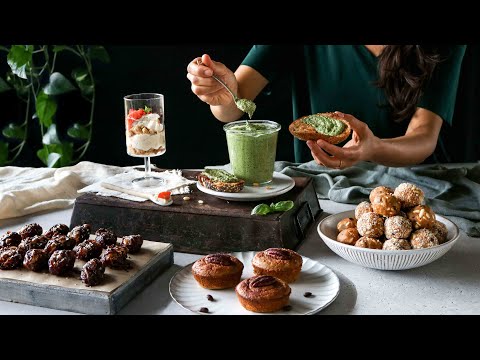 VEGAN SNACKS » easy + healthy (meal prep)