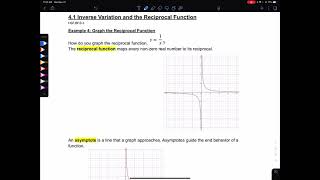 Full 4.1.4 Graph the Reciprocal Function Guide