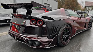 NEW Ferrari 812 Stallone by Mansory +INSANE SOUND! Most Extreme Ferrari! Interior Exterior