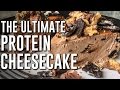 BODYBUILDING PROTEIN CHEESECAKE | Peanut Butter Cup Cheesecake (25g PROTEIN!)