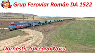[4K] GFR DA 1216 cu 32 de vagoane de la Dornesti la Suceava [martie, 2023]