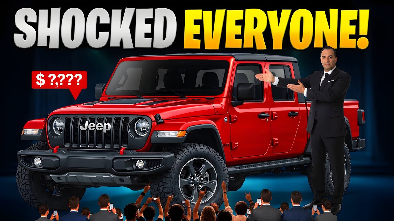 BREAKING: Jeep CEO REVEALS $24,999 Pickup Truck That SHOCKED Everyone!