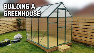 Polycarbonate greenhouse - timelapse build
