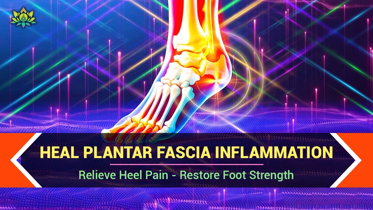 Watch Heal Plantar Fasciitis Inflammation | Relieve Heel Pain - Restore Foot Strength | 174 Hz Frequency on YouTube Watch Heal Plantar Fasciitis Inflammation | Relieve Heel Pain - Restore Foot Strength | 174 Hz Frequency on YouTube