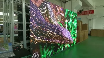 Aging test for indoor P2.5 LED display