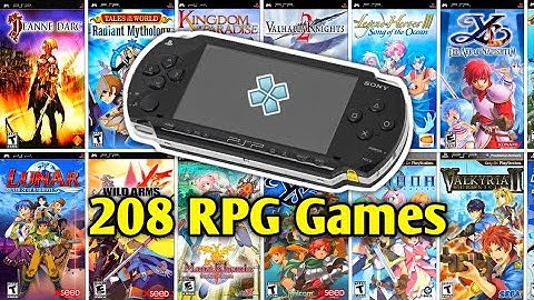 208 RPG Games for PSP
