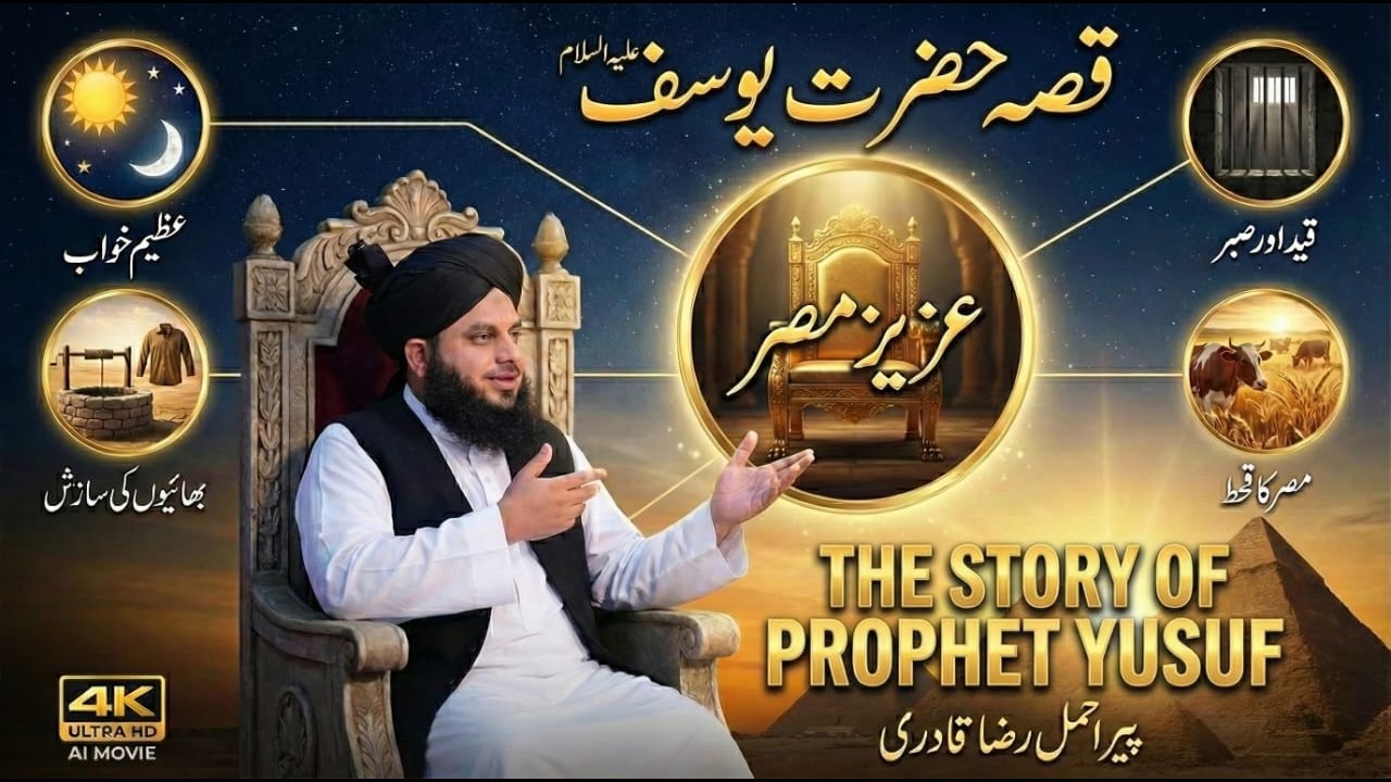 Complete Story of Prophet Yousaf A.S 📖 | Peer Ajmal Raza | Sabbaq Aommaz Waqia