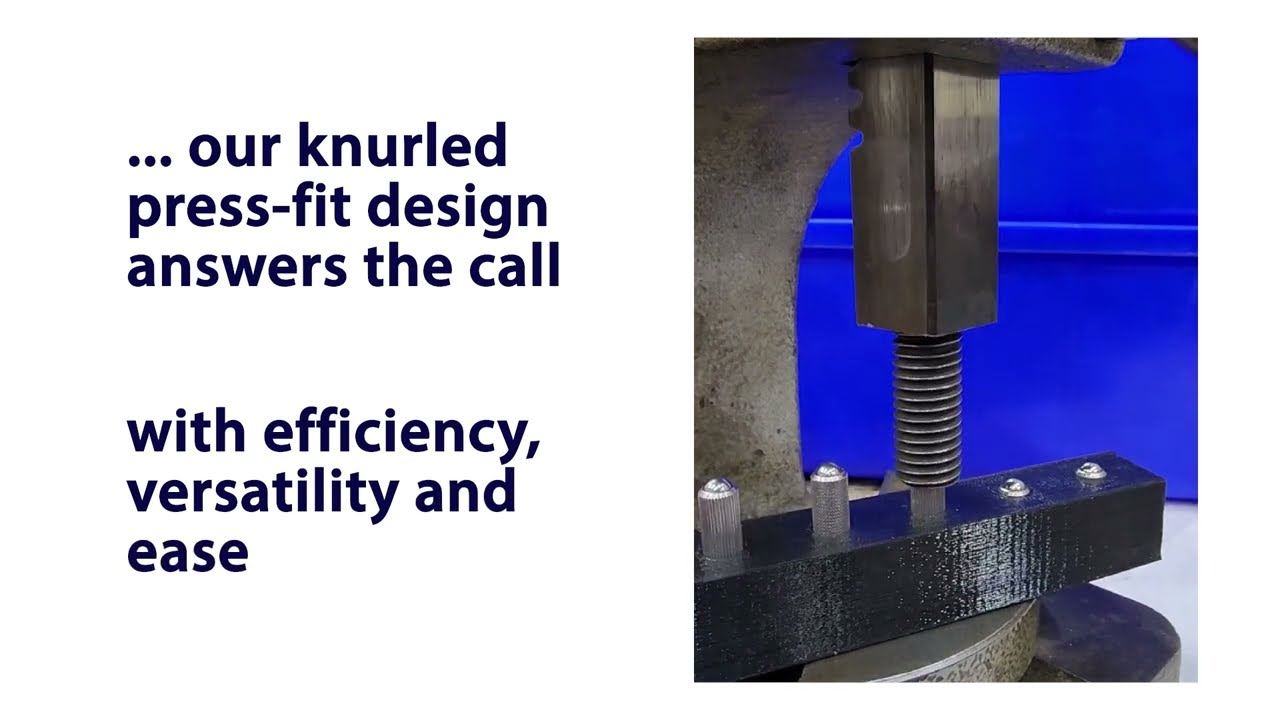 Vlier | Knurled Press Fit Plunger