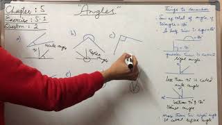 Chapter 5(Angles) Exercise:5.1-Question No:2
