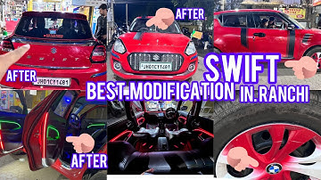 Maruti new swift 2023 best modification in Ranchi, #swift #swiftlover #ranchi@carplusRanchi #car