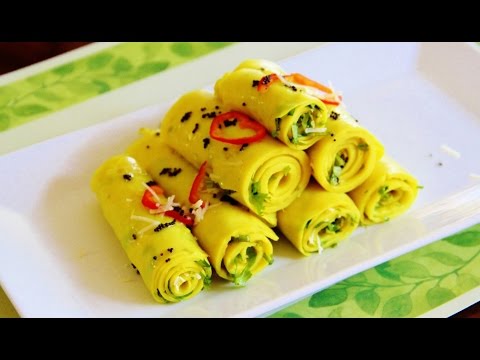 how-to-make-khandvi-in-pressure-cooker-paturi-or-suavari-video-recipe-by-bhavna-|-quick-&-easy