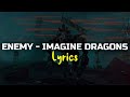 Imagine dragons x jid  enemy lyrics  paratune lyrics