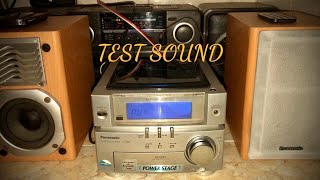 Test Sound of audio mini pansonic SA-PM03 | Solutions